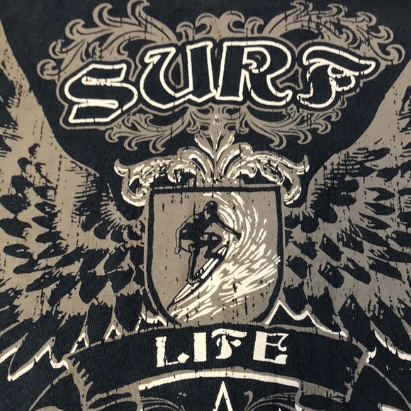 Pismo Beach, CA Surf Life Men’s Short Sleeve T-shirt Medium - Picture 6 of 7